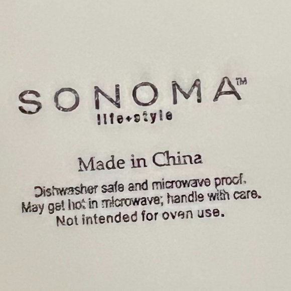 Sonoma Life Style Blue & White Snowman Coffee Mug Cup - Picture 7 of 8